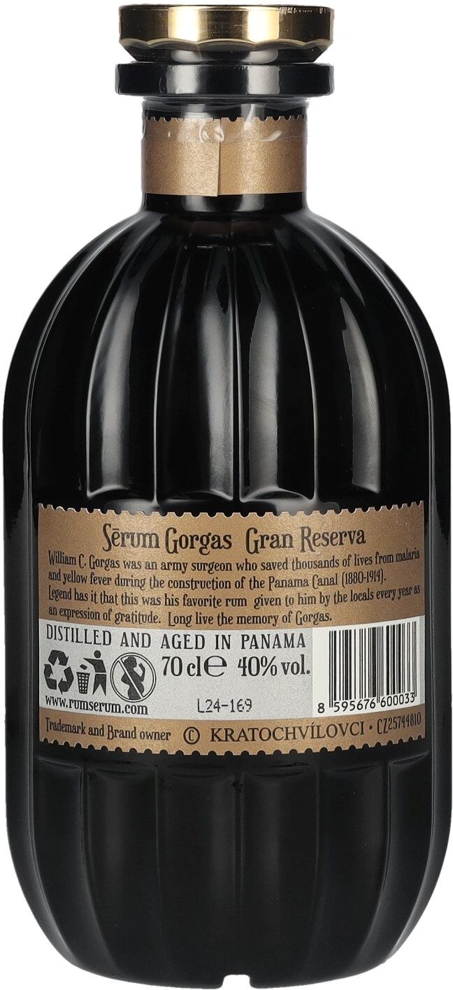 SeRum Rum SeRum Gorgas Gran Reserva Ron de Panama 40% Vol. 0,7l