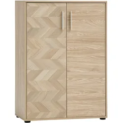 Tchibo - Aktenschrank »Arezzo« - 80,1x38,2x113,4cm - schwarz -