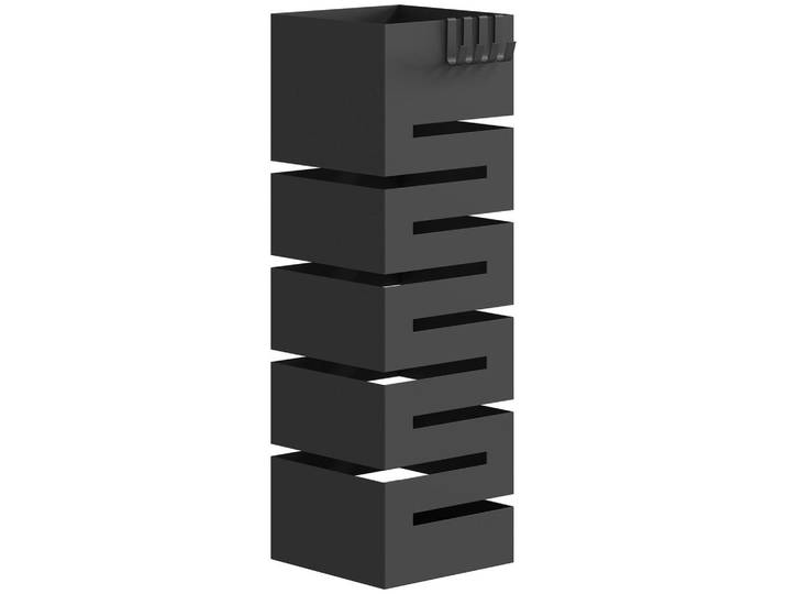 Jamb Regenschirmständer La Rioja Sur Schwarz Metall 15.5/15.5/49 cm, 15.5x15.5x49 cm, Garderobe, Schirmständer