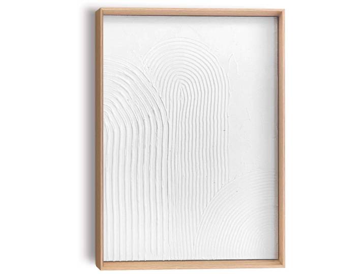 Bild REINDERS Gewölbe , weiss (farbe bild(er): weiß), B:30cm H:40cm T:3cm, Holzwerkstoff, Bilder, Bild