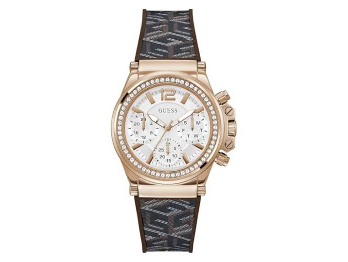 GUESS GW0621L5 Horloge, Wit, Eén maat, Klassiek