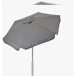 Merxx Schirm, Ø 180 cm, 38 mm Rohr, grau