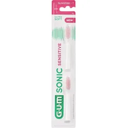 Gum Sonic Sensitive Ersatzbürstenköpfe 2 ST