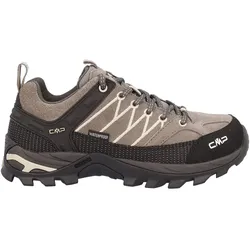 CMP Rigel Low WMN WP Velourleder – Damen-Trekkingschuhe Deserto-Arena 39 EU