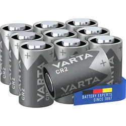 VARTA LITHIUM Cylindrical CR2 Megablister 10