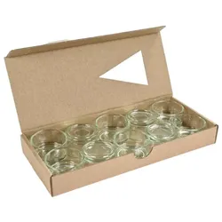 Eubiona Teelicht-Halter Glas (10St)