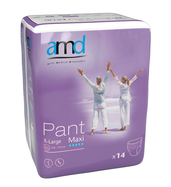 AMD Pant Maxi XL - 6 paquets de 14 protections