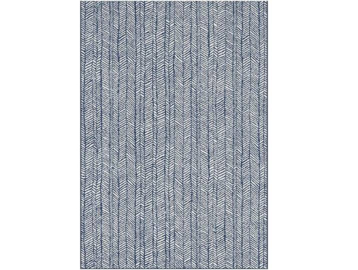 Steffensmeier In- und Outdoorteppich Jordis Herringbone Terasse Blau 120x170 cm