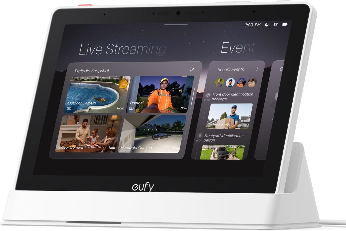eufy E10 Smart Display Slimme Home Hub - 8 inch Bedieningspaneel voor eufy Beveiligingsapparaten