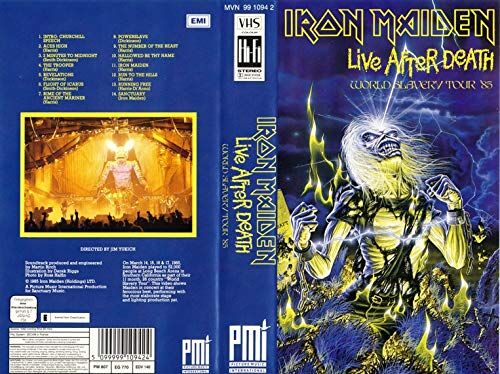 Jim Yukich - Iron Maiden - Live after Death [VHS] - Preis vom 15.10.2026 23:06:25 h