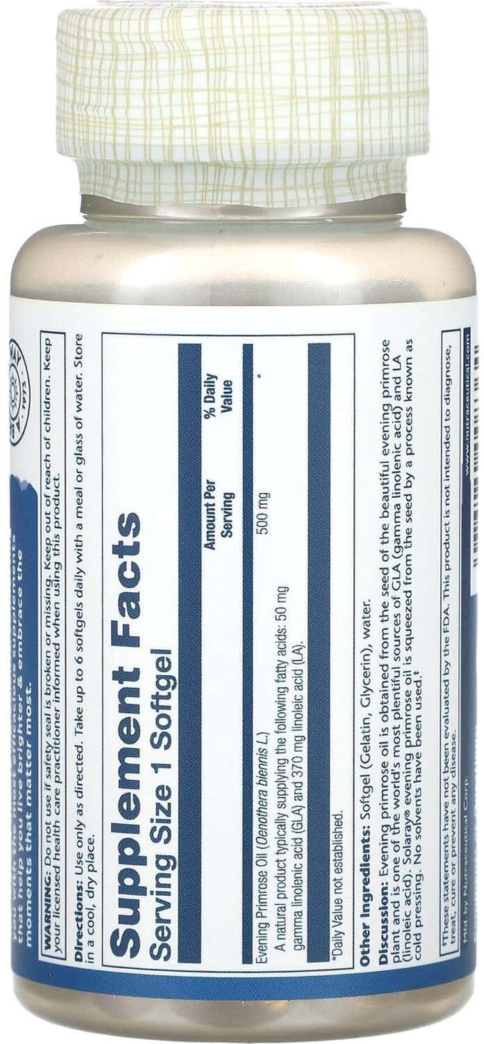 SOLARAY Evening Primrose Oil 90 comp