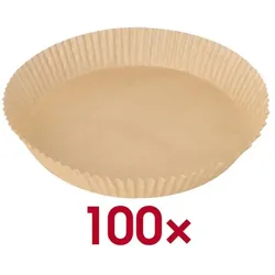 Papstar Backpapier für Heißluftfritteusen 23 cm rund