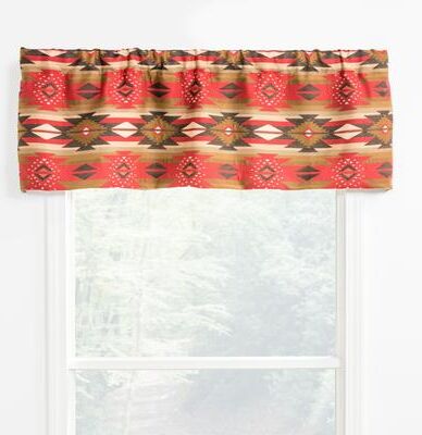 victor mill Aztec tailored valance