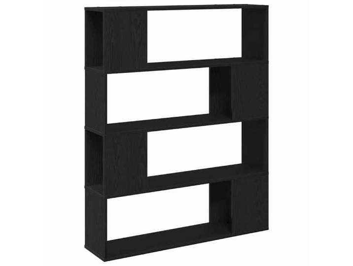 “Rabais Centre de divertissement/Armoire salon - Petite meuble TV - KENNETH - Noir 100 x 24 x 124 cm Août330780