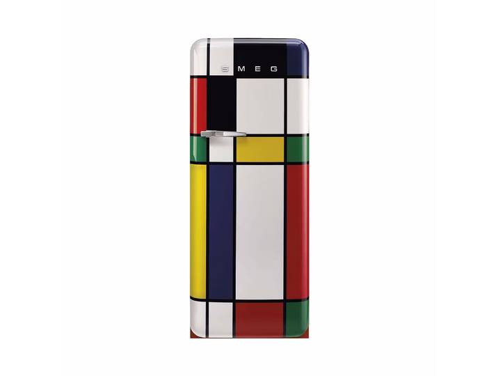 Smeg FAB28RDMC6 Kühlschrank freistehend – Kühlschrank mit Gefrierfach freistehend – bunt