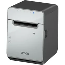 Epson TM-L100 (103): USB BLACK (Ethernet, RS-232, USB 2.0), Belegdrucker, Schwarz, Grau
