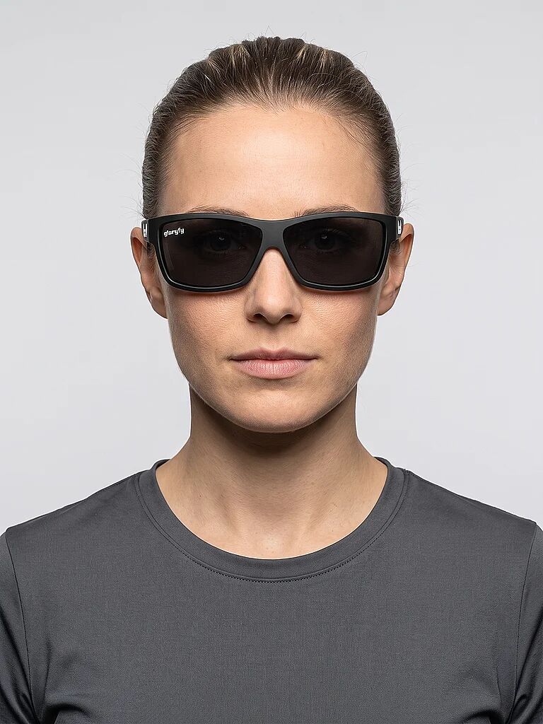 GLORYFY Damen Bergbrille G13 black matt/anthracit schwarz W