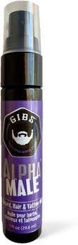 Gibs Alpha Male Beard, Hair & Tattoo Oil