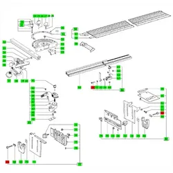 Festool Zylinderschraube M6x25 für MFT/ 3