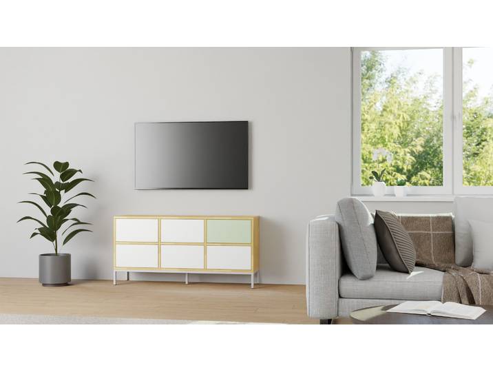 Schubladenkommode fürs Schlafzimmer nach Maß Buche Natur geölt