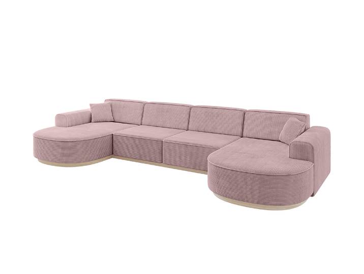 Wohnlandschaft MARI-U2-v1 Rosa - Poso 145
