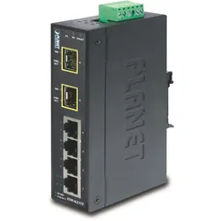 Planet 4-Port SFP Ethernet Switch (4 Ports), Netzwerk Switch, Blau