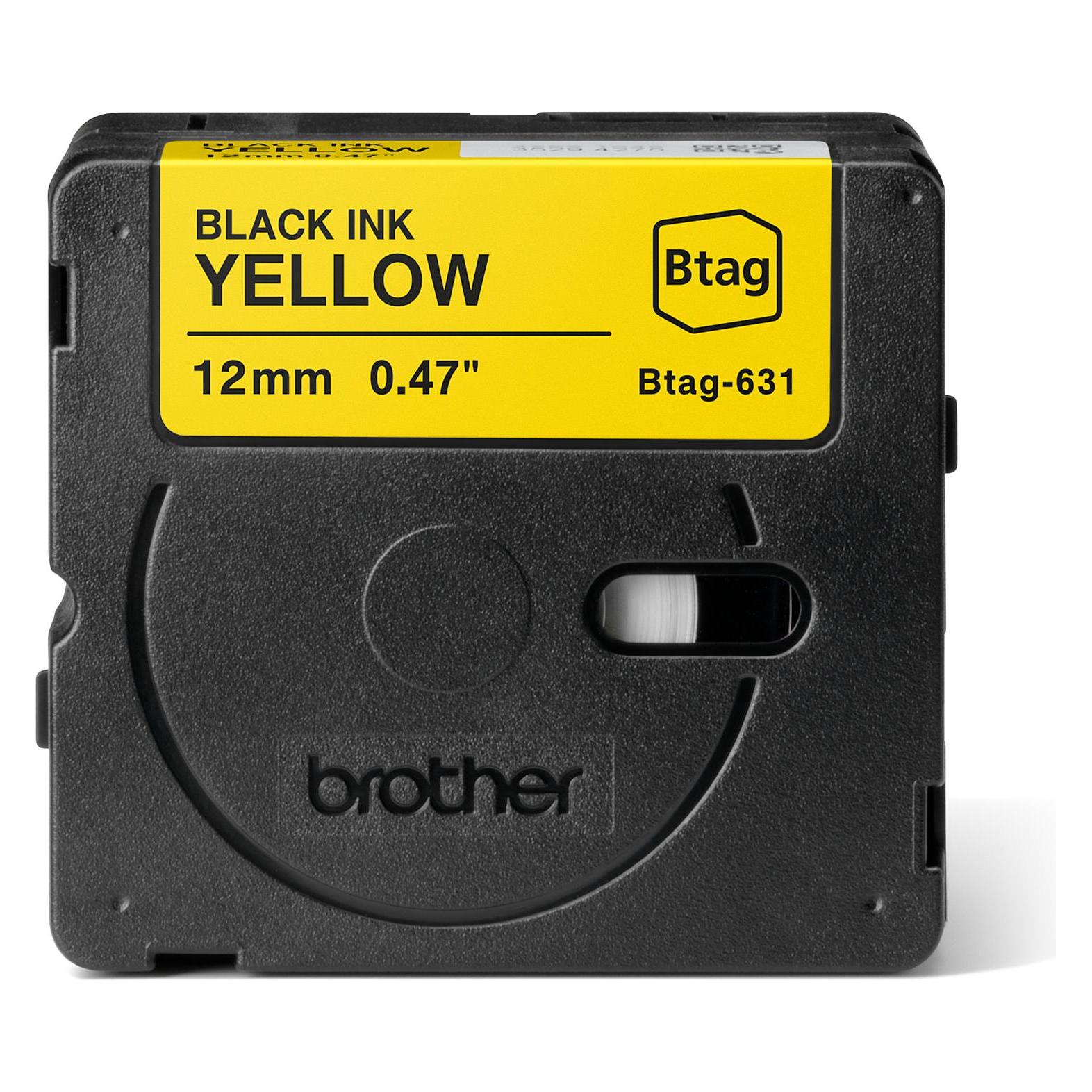 Brother Btag (1.20 cm, Schwarz) (BTAG631)
