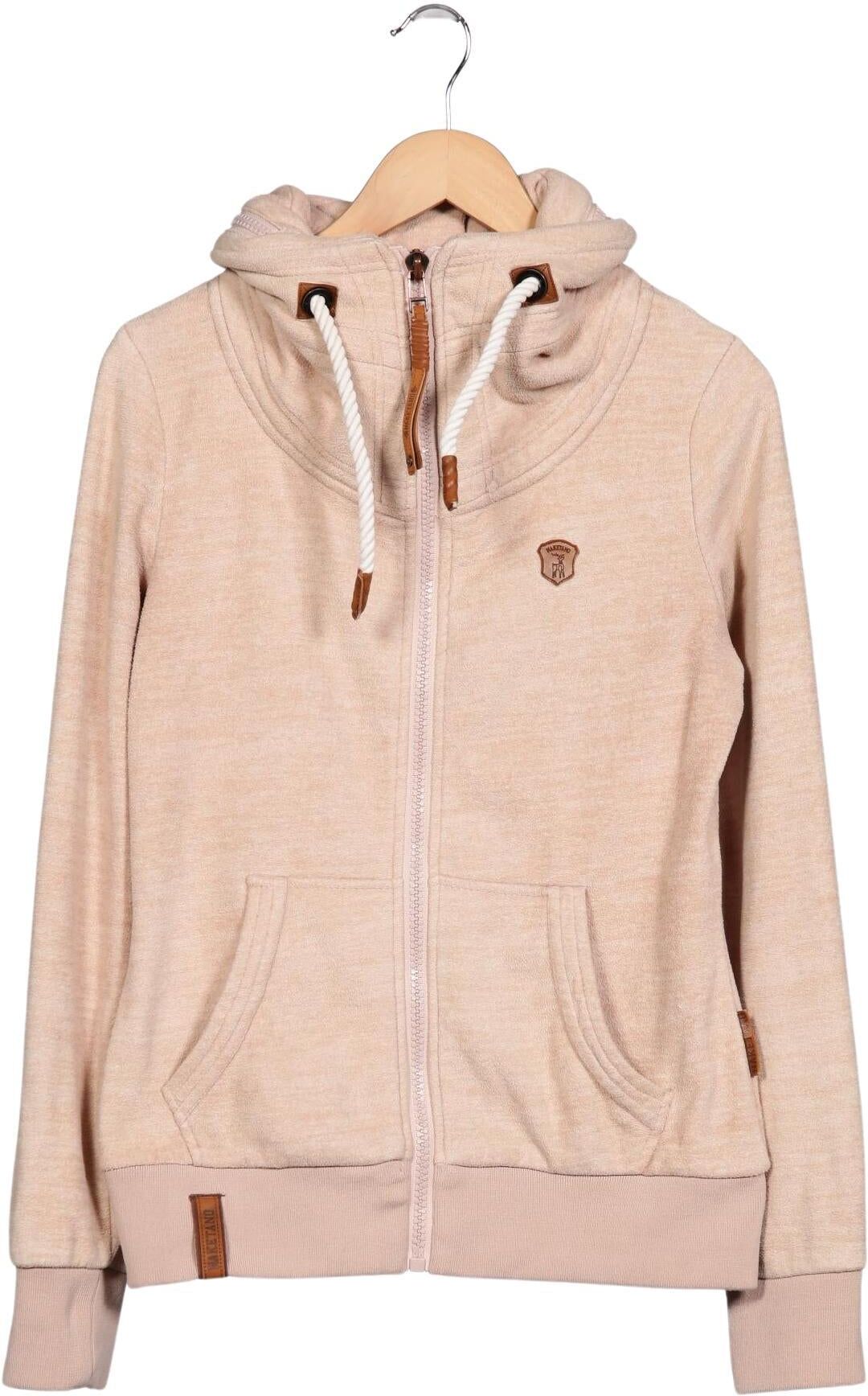 Naketano Damen Sweater, Beige, Gr. M, Synthetik - Second Hand