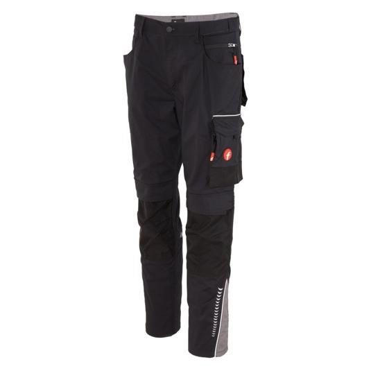 Magni H-Bundhose Performance schwarz/grau Gr. 46 FORTIS (46) (4063726018755)