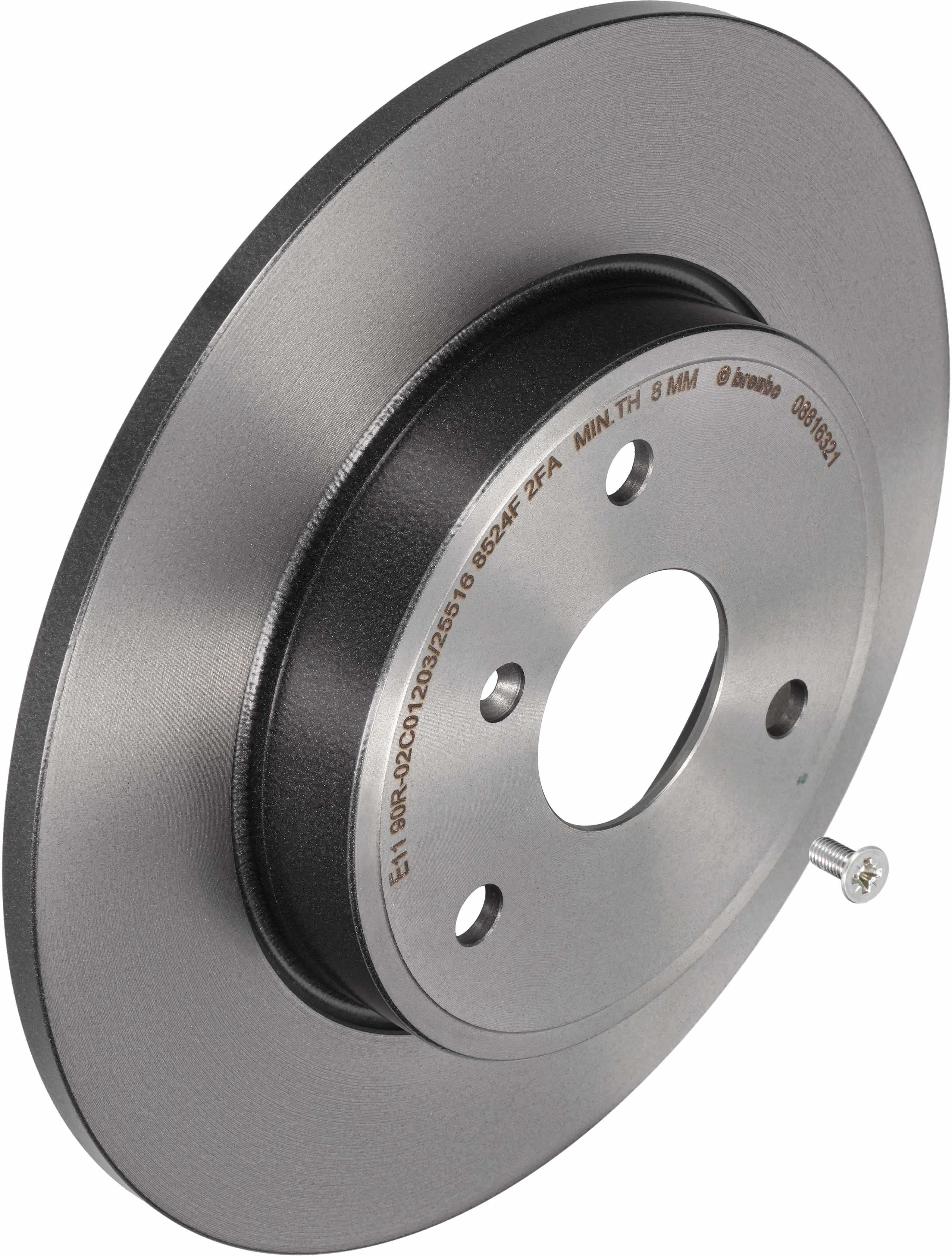 Brembo Bremsscheibe Coated Disc Line 08816321 280mm 10mm Für Smart