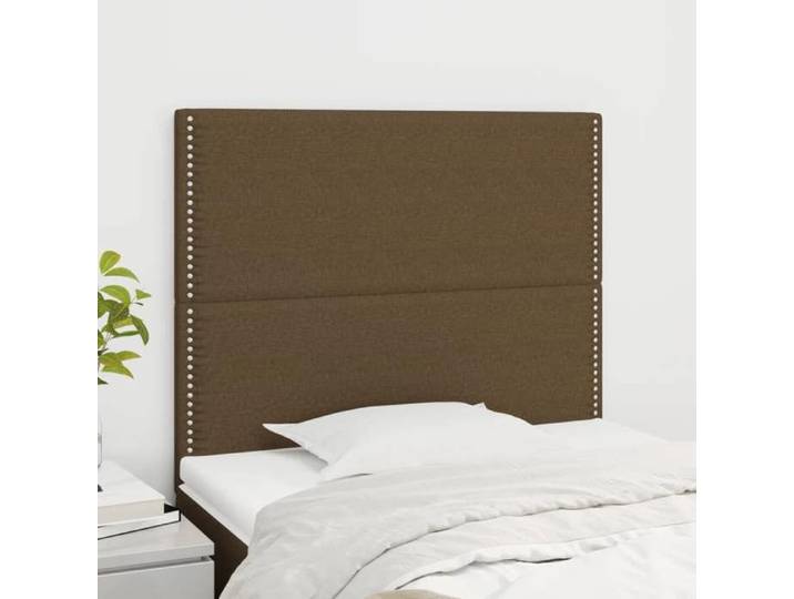 Tête de Lit Meubles de Chambre à Coucher Accessoires de Lit Simple Têtes de Cadre de Lit Intérieur Marron Foncé 3116177