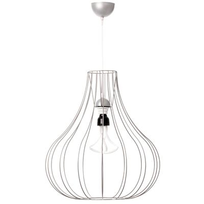 KAYOOM Hängeleuchte "Hängelampe Leonie 110", silber, 1, H: 50cm, 1 Stk., Leuchten, minimalistisch, modern, harmonisch, Hängeleuchte