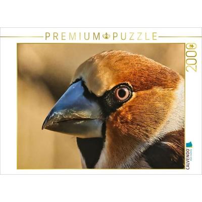CALVENDO Puzzle Kernbeißer-Portrait | 2000 Teile Lege-Größe 90x67cm Foto-Puzzle für glückliche Stunden, von , Calvendo Puzzle
