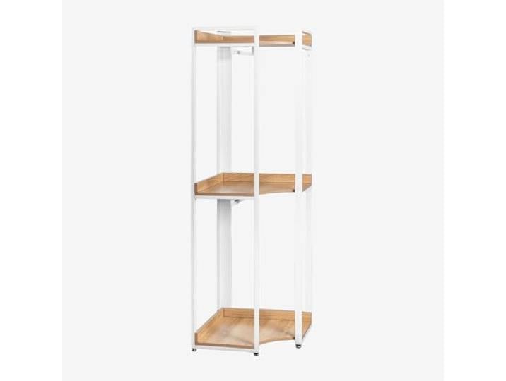 SKLUM Offener Eckschrank aus Stahl und Holz Ariaster -