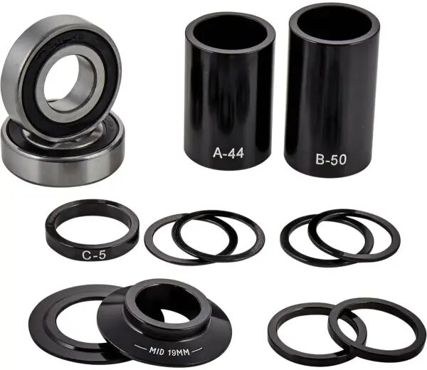 BMX Tretlager Eclat Mid CNC (19mm - Schwarz)