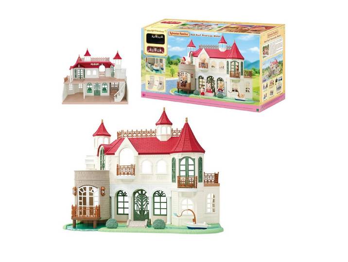 Sylvanian Families Spielwelt Villa am Fluss