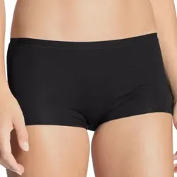 Calida Natural Comfort Panty Schwarz Baumwolle Large Damen