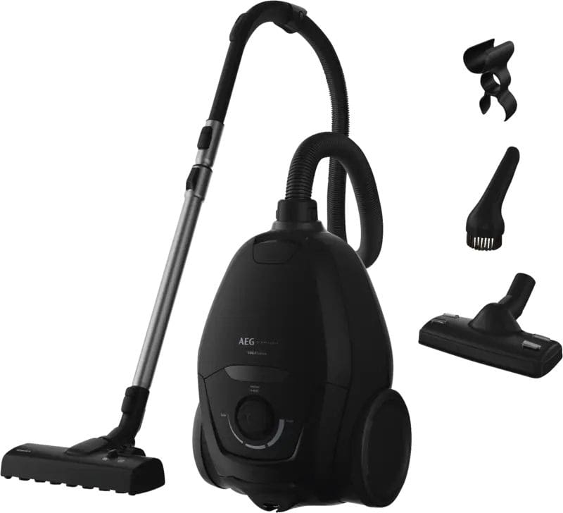 AEG VX83A2EPP Bodenstaubsauger mit Staubbeutel 750 W Allergy Plus (Schwarz) 900 258 791