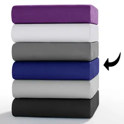 DREAMTEX Mikrofaser-Interlock Flanell-Spannbetttuch