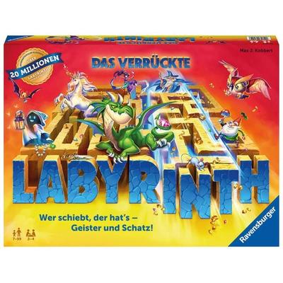 Das verrückte Labyrinth - Gesellschaftsspiel & Brettspiel ab 7 Jahre