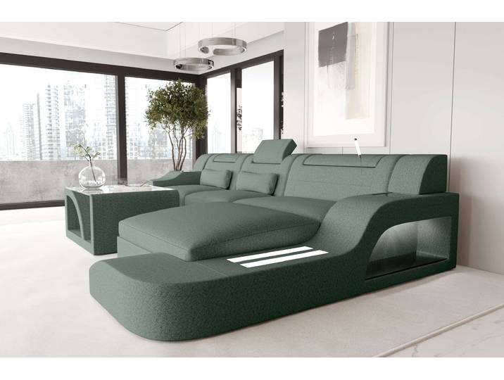 Ecksofa Palermo L Form Stoffsofa