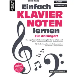 Artist Ahead Einfach Klaviernoten lernen für Anfänger! - Lehrbuch