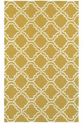 Style Haven Axel Scallop Trellis Hand-Hooked Indoor/ Outdoor Rug