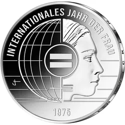 20-Euro-Silbermünze Internationales Jahr der Frau