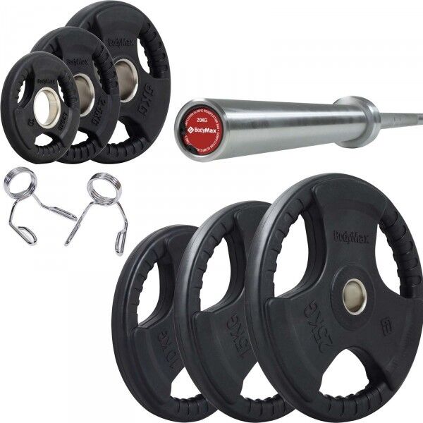 bodymax 150kg Plates + 7ft Bar