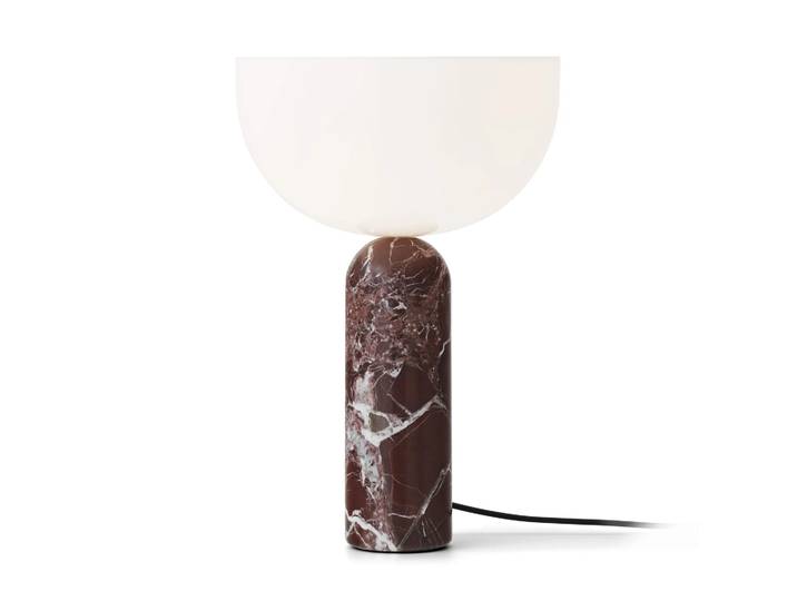 New Works Kizu Tischleuchte large Rosso Levanto