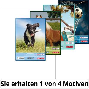 Herlitz Zeichenblock 494310, A3, 100 g/m², weiß, perforiert, 20 Blatt