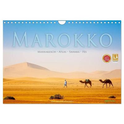 Marokko: Marrakesch, Atlas, Sahara, Fès (Wandkalender 2027 DIN A4 quer), CALVENDO Monatskalender