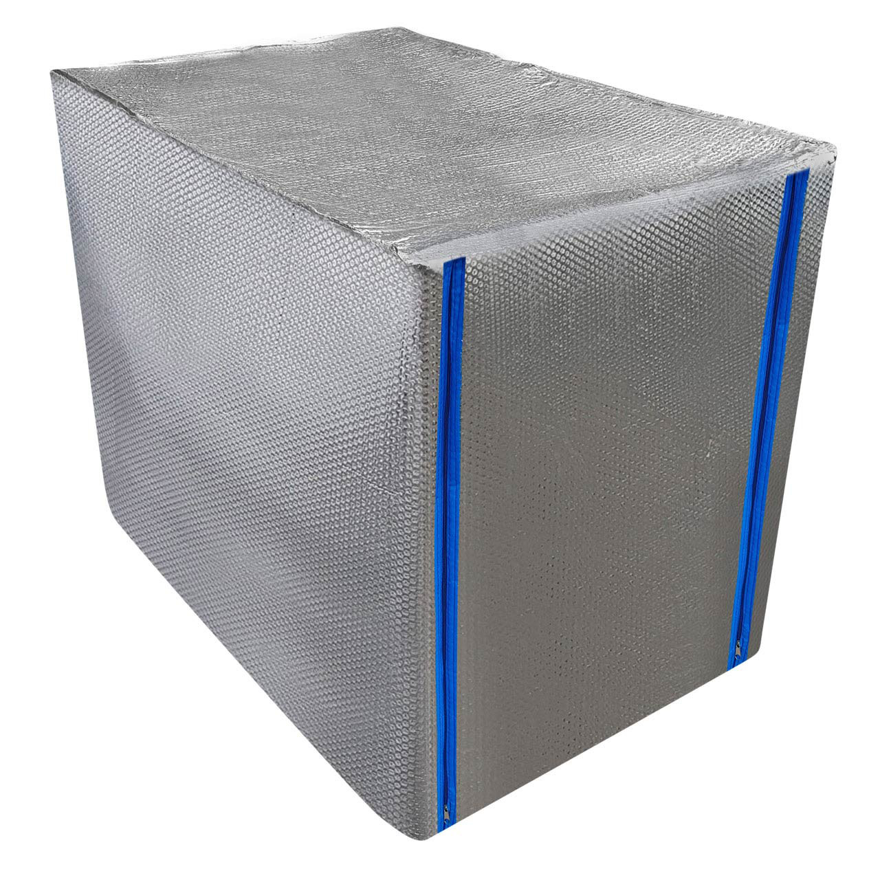 REKUBIK IBC Thermohaube mit Reißverschluss Hitze- & Frostschutz 600l IBC (120x80x100cm)
