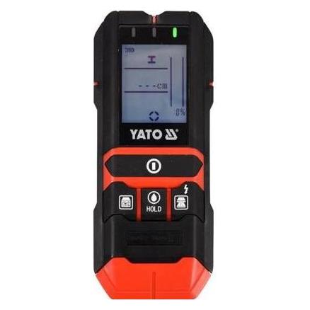 Yato DETEKTOR PROF. VORWÄRTS UND POM. FEUCH 4in1 (Hand-Multimeter) (YT-73138)
